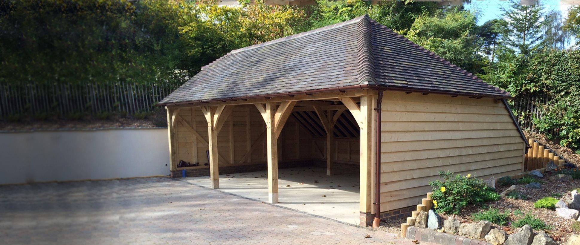 Options: Chicken Coops: The Barn Yard & Great Country Garages Acorn 3 Bay & Catslide Roof - Oak Designs Co.