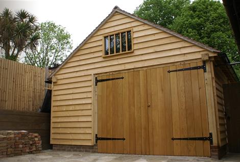 Oak Framed Garages The Acorn Range Oak Designs Co