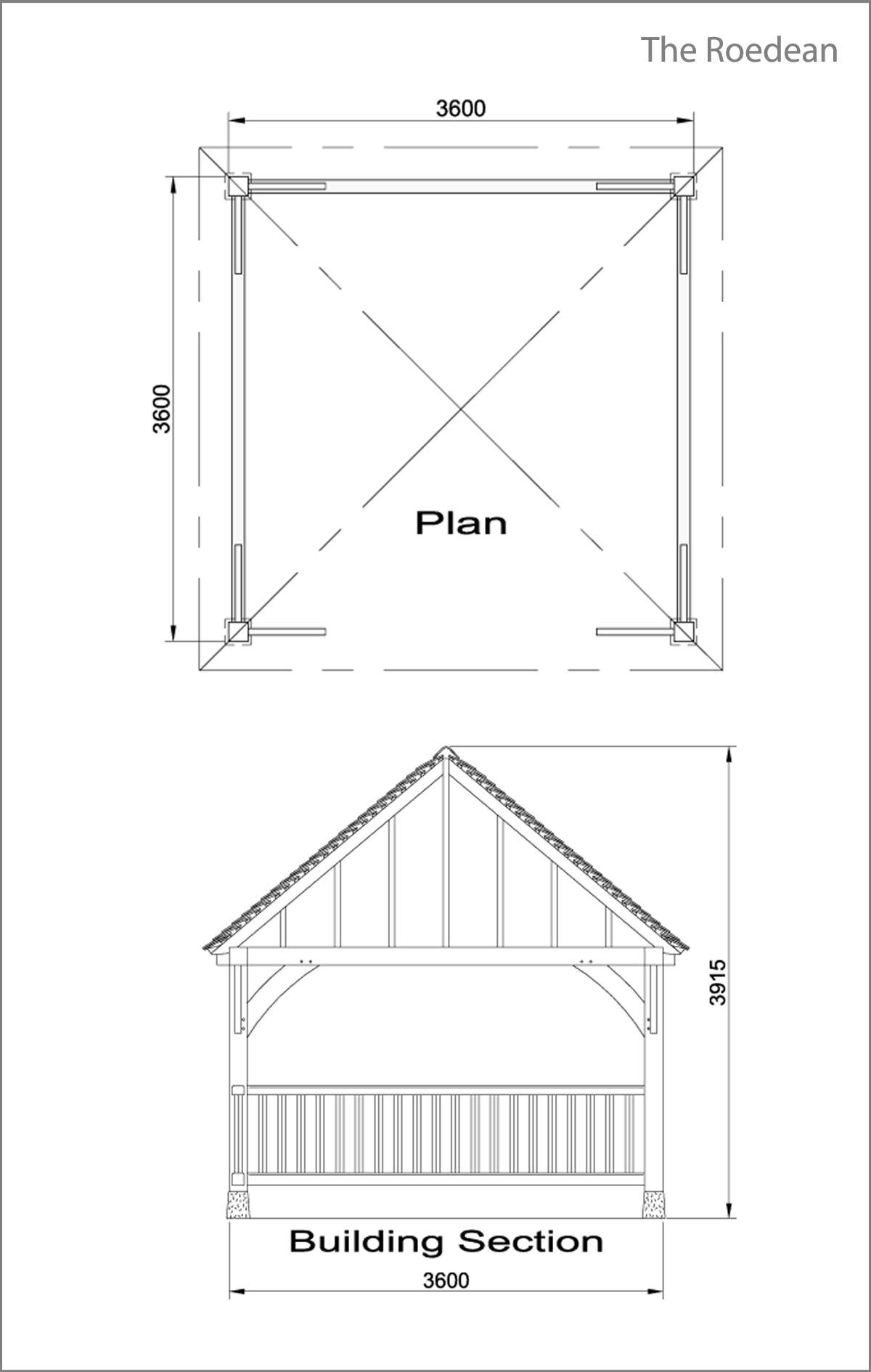 The Roedean Classic Gazebo - Oak Designs Co.