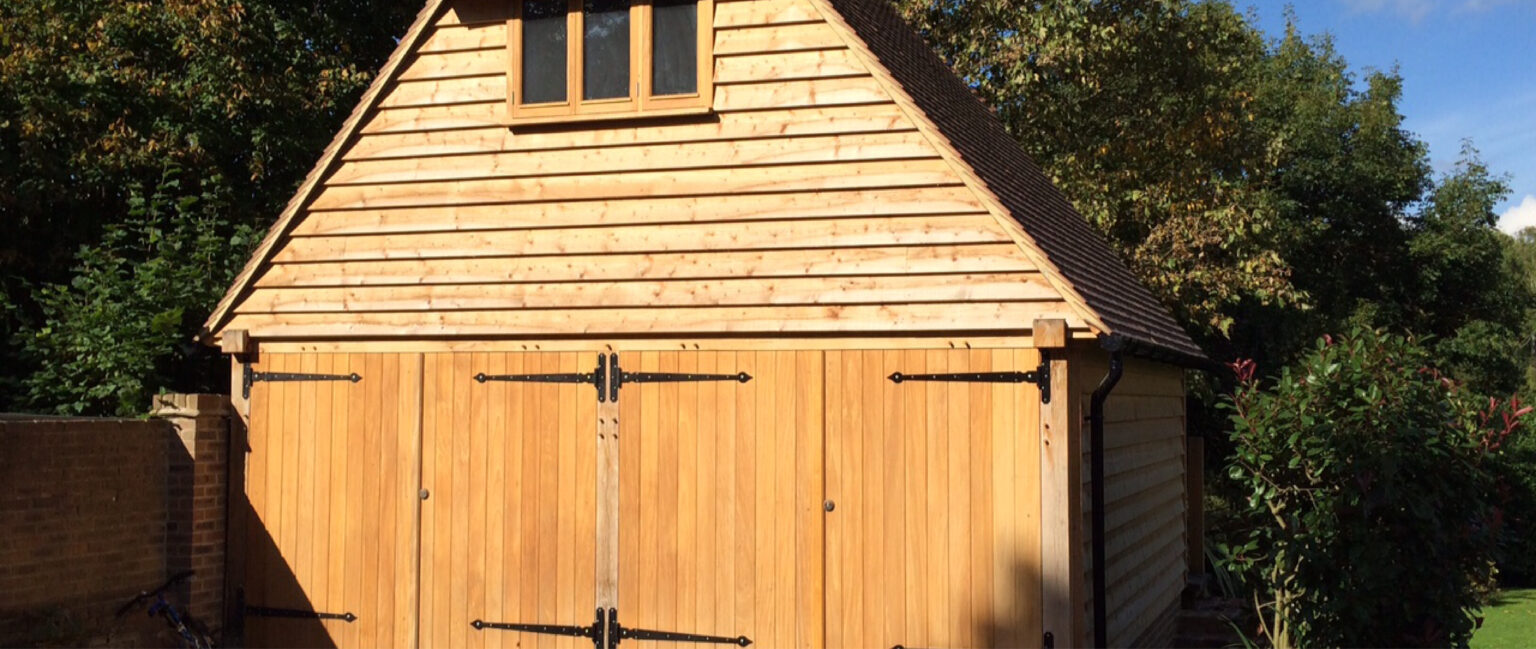Oak Framed Garages - The Oak Design Company
